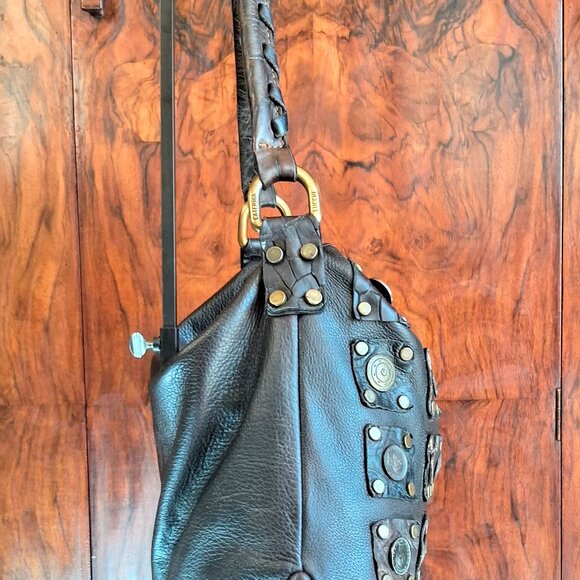 Caterina Lucci Vintage brown leather bag - Picture 6 of 14